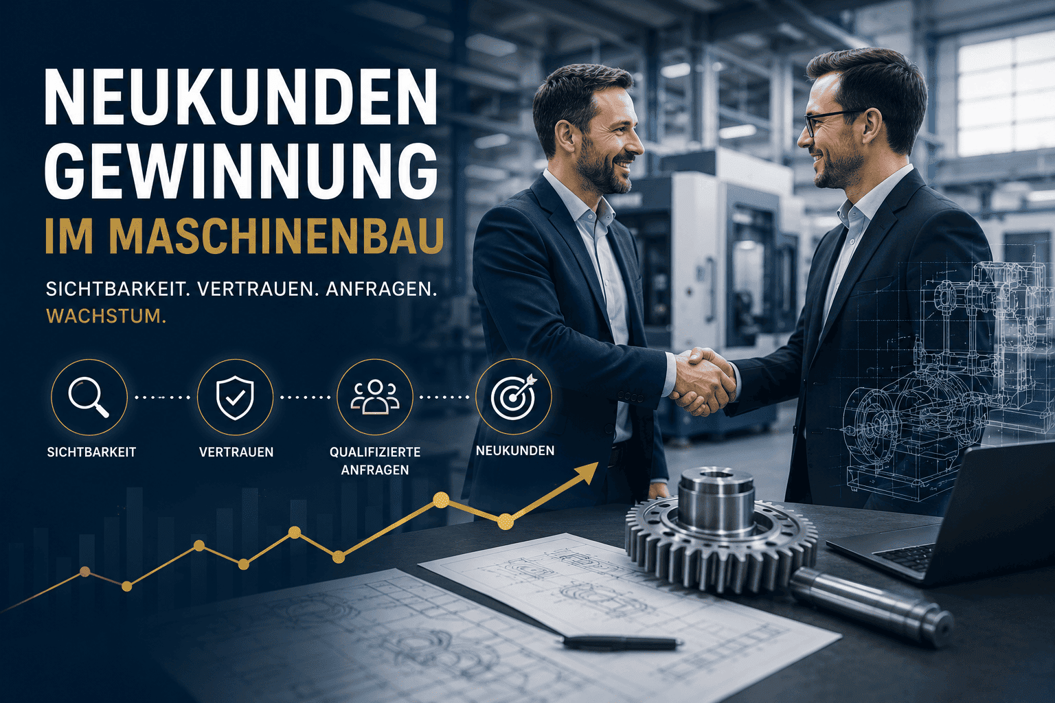 Neukundengewinnung im Maschinenbau