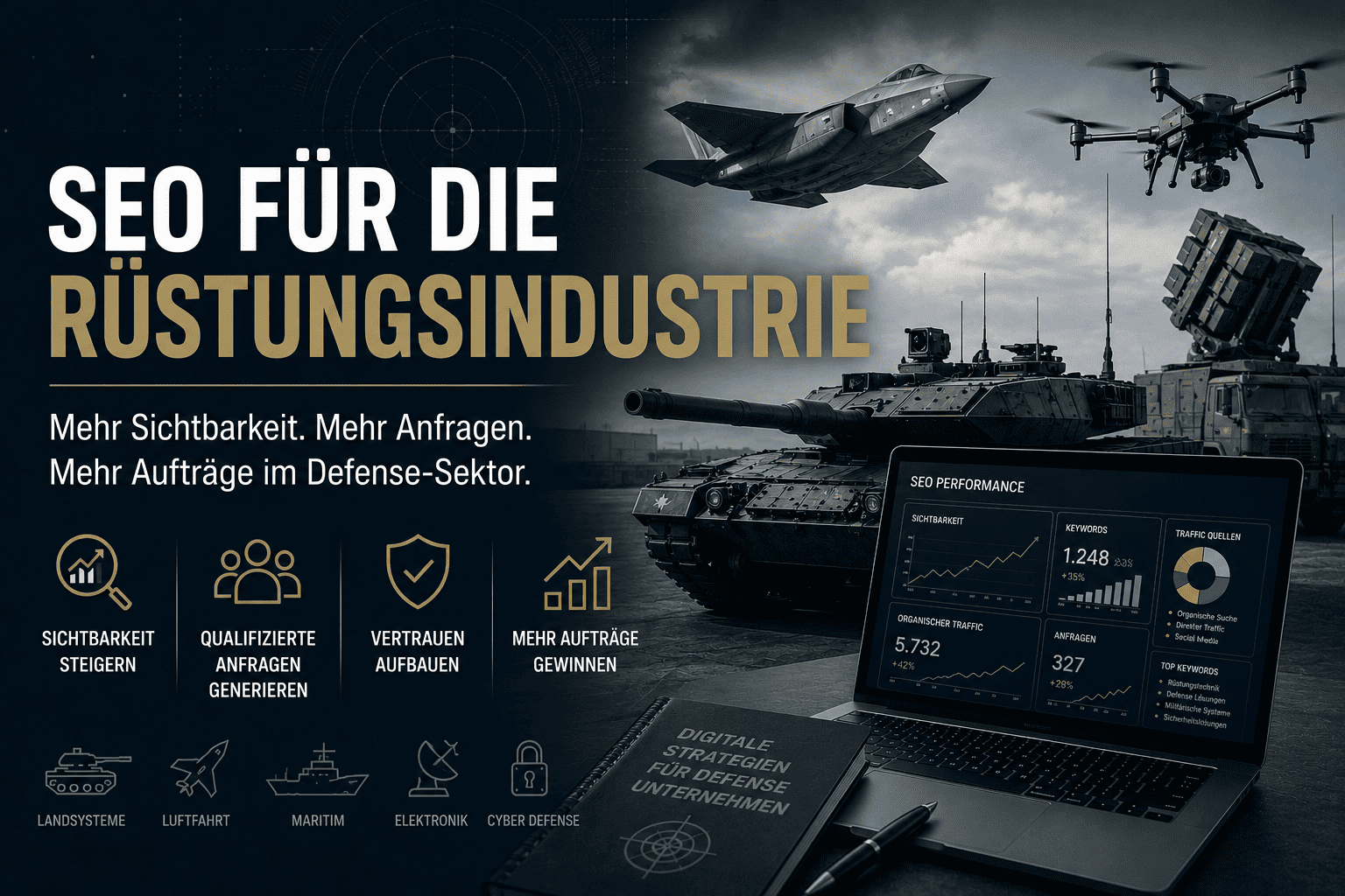 SEO für die Rüstungsindustrie