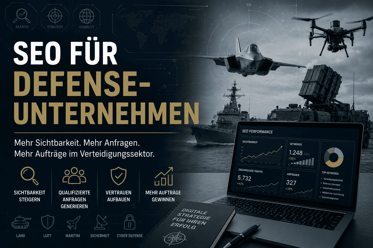 SEO für Defense-Unternehmen