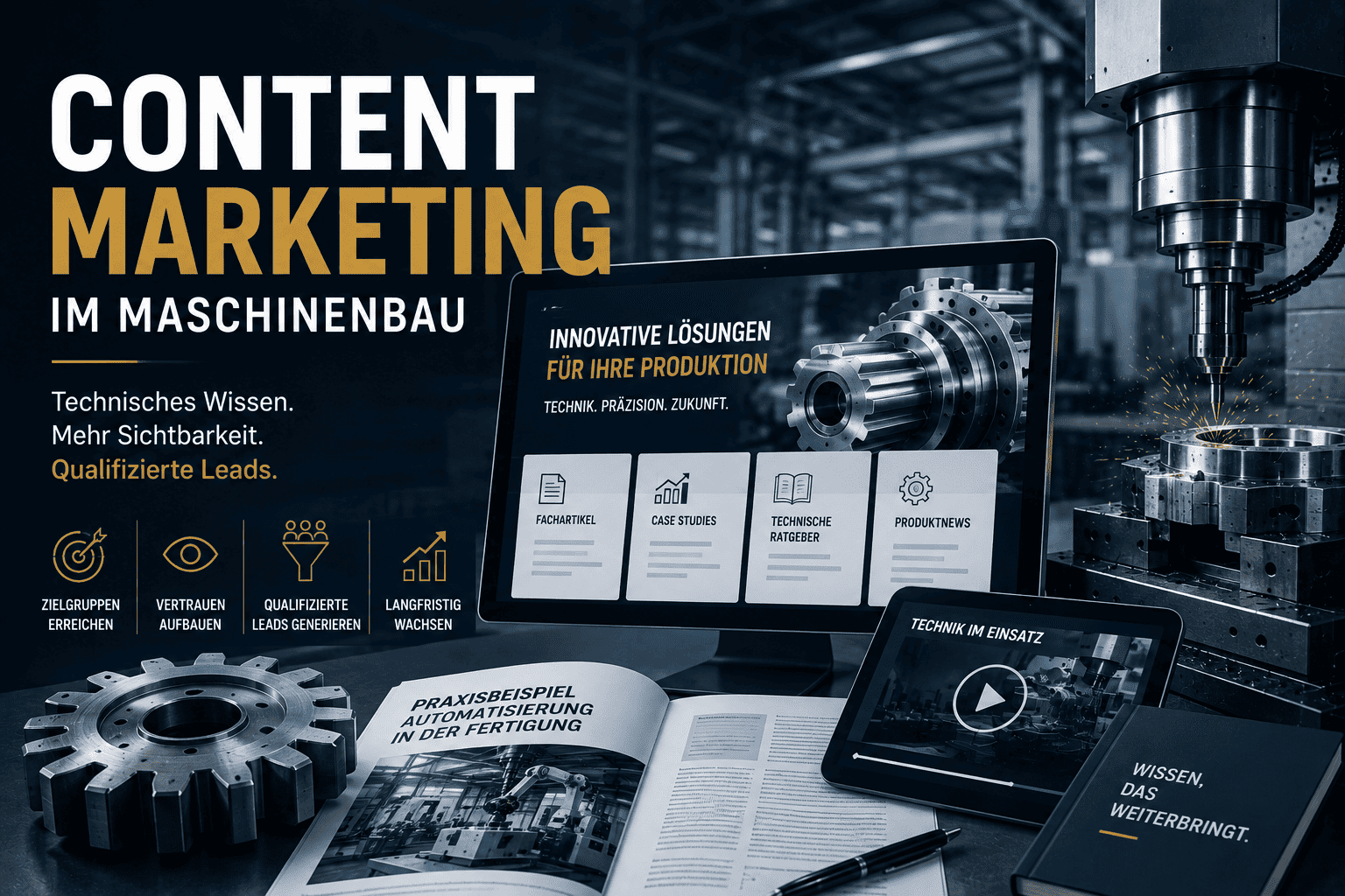 Content Marketing im Maschinenbau