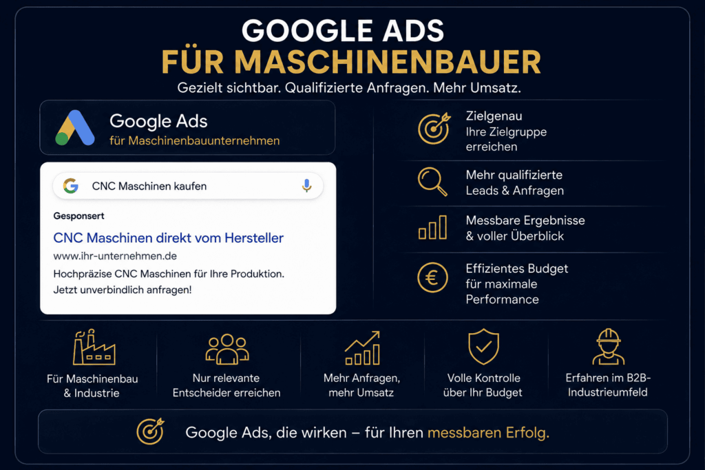 Google ADS vom Maschinenbauer (1)